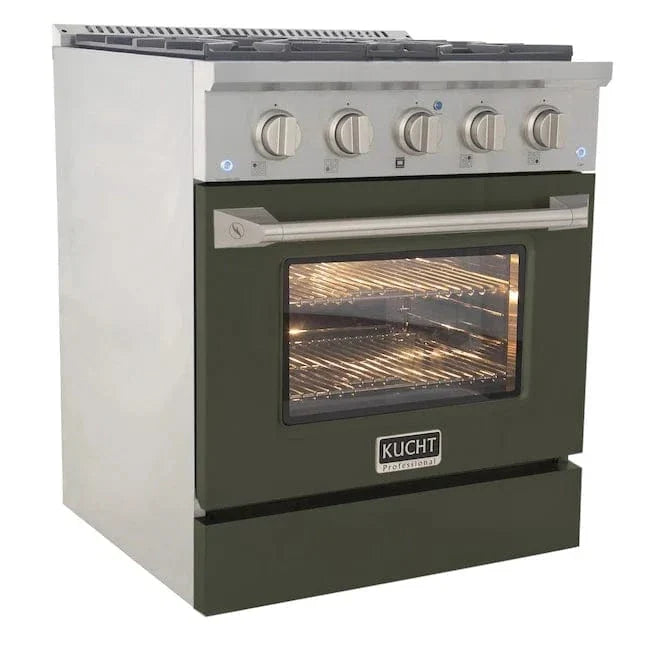 Kucht 30” Pro-Style Kitchen Dual Fuel Range - KDF302-OG