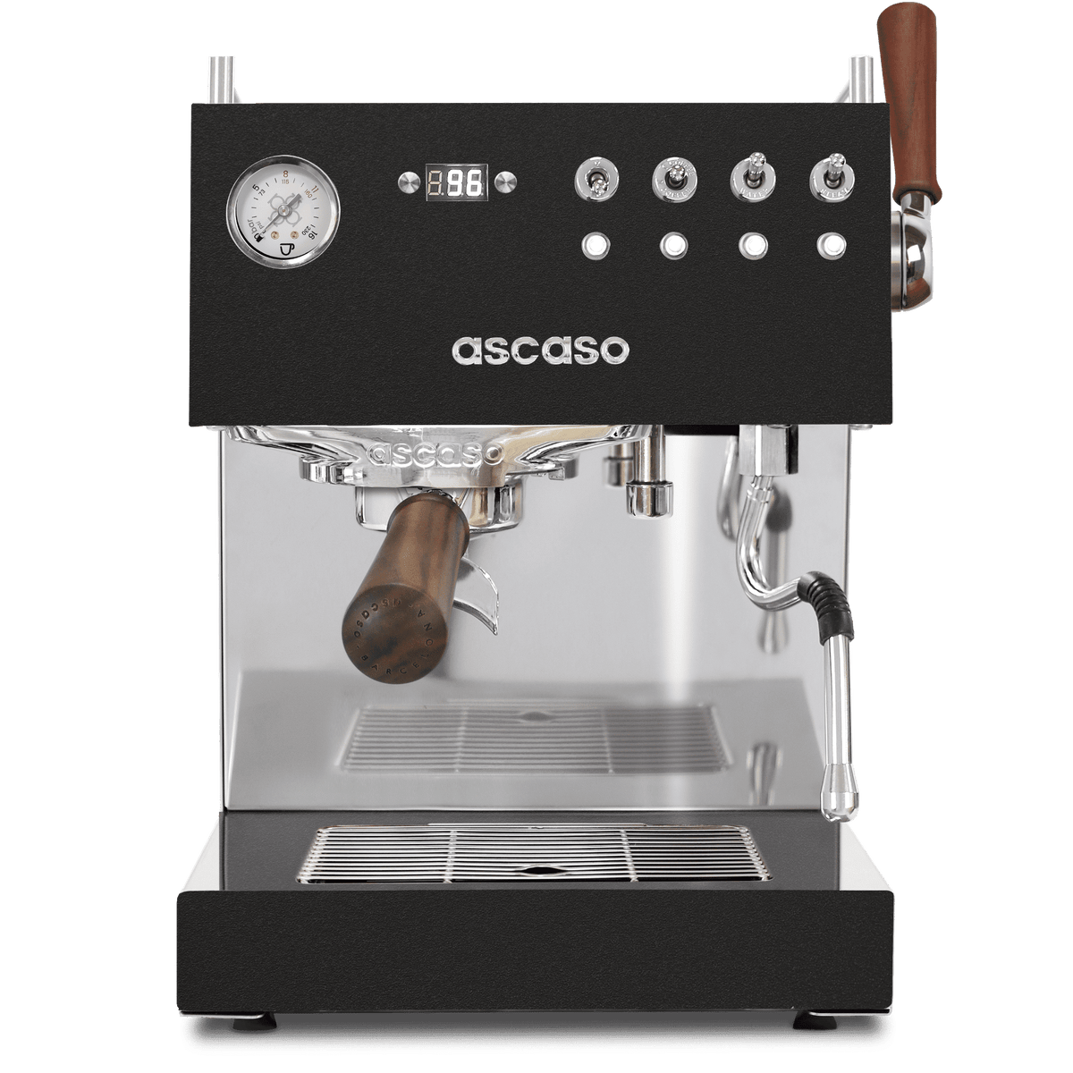 Ascaso Steel DUO PLUS PID Espresso Machine (Black)