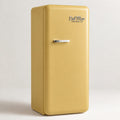Del Mar retro refrigerator in Solana Gold