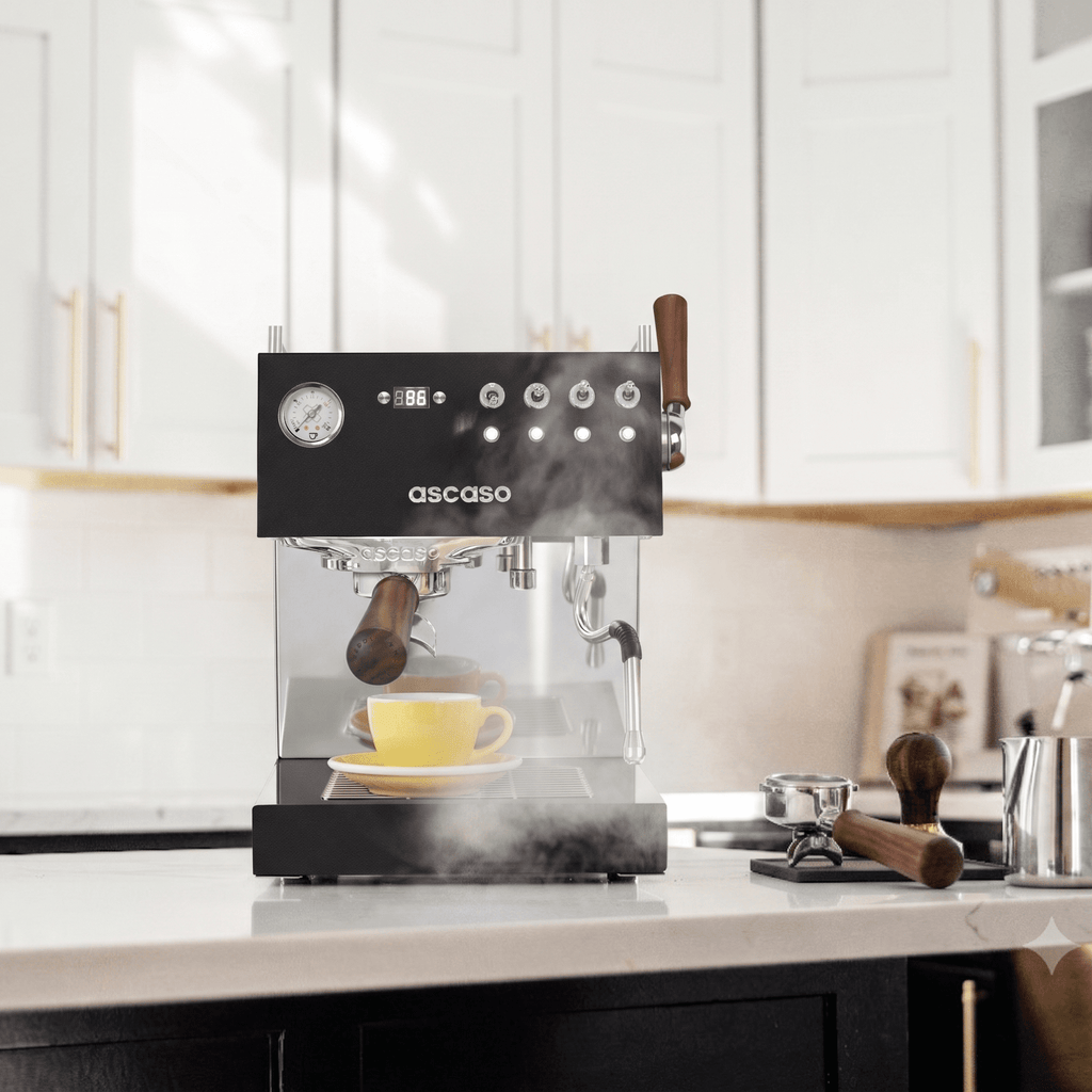Ascaso Steel DUO PLUS PID Espresso Machine (Black)